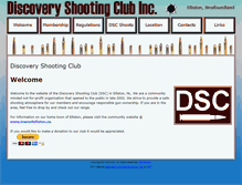 Tablet Screenshot of discoveryshootingclub.com